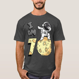 Camiseta Sou 1 Astronauta Espacial Kid Moon Walker 1rua Bir