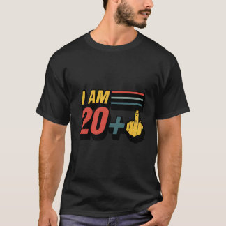 Camiseta Sou 20 Mais Um Pássaro De Rua Engraçado De Dedo Mé
