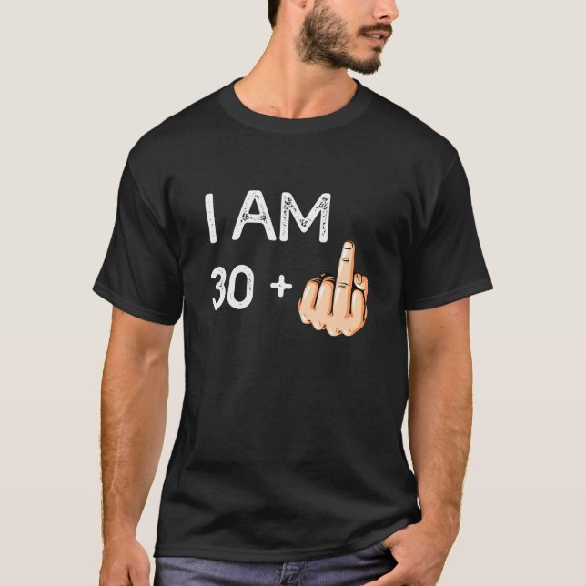 Camiseta Sou 30 Mais 1 Engraçado 31º Nascer De Presente De  (Frente)