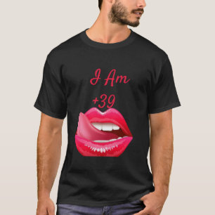 Camiseta Sou 39 Mais 1 Para Um aniversário de 40 anos Para
