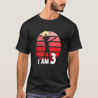 Camiseta Sou 3 Aniversário