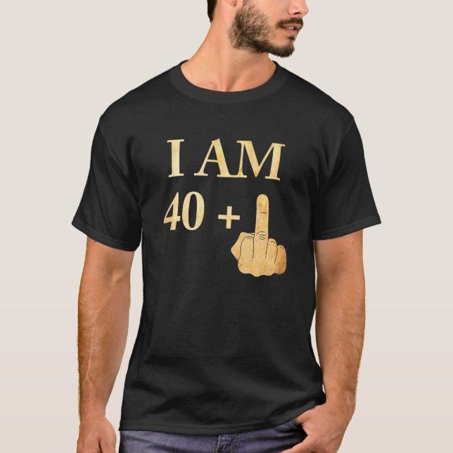 Camiseta Sou 40 Mais 1 41ruas Engraçadas Aniversário 1979 1 (Frente)