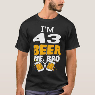 Camiseta Sou 43 Beer Me, Festa de aniversário