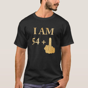 Camiseta Sou 54 + 1 55º aniversário engraçado 1965 1966