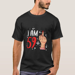 Camiseta Sou 59 Mais 1 Dedo Médio Por 60