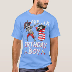 Camiseta Sou 5, Aniversário 5 Dabbing Skeleton Pirate Fo