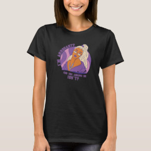 Camiseta Sou a Arrogante Mulher Sarcástica Premium