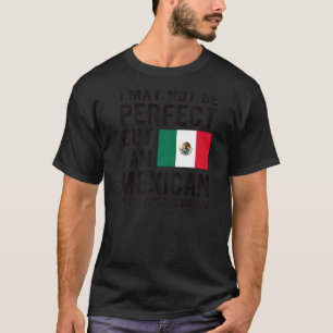 Camiseta Sou a bandeira mexicana Patrimônio mexicano Raízes
