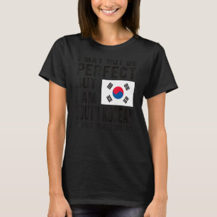 Camiseta Sou a bandeira sul-coreana Coreia do Sul Roo sul-c