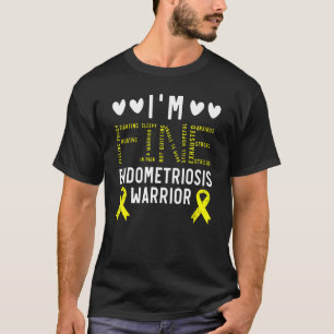 Camiseta Sou a Bela Endo Warrior Endometriose Sensibilizaçã