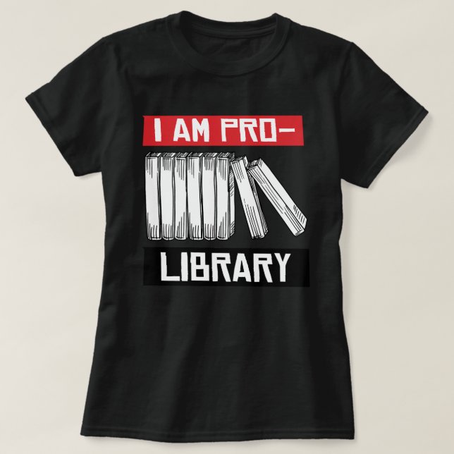 Camiseta Sou a biblioteca pro (Frente do Design)