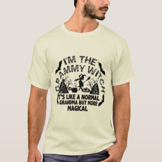 Camiseta Sou A Bruxa do Grammy É Como Uma Vovó Normal Mas