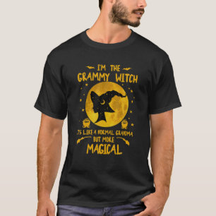 Camiseta Sou a Bruxa do Vovô. É como uma vovó normal.