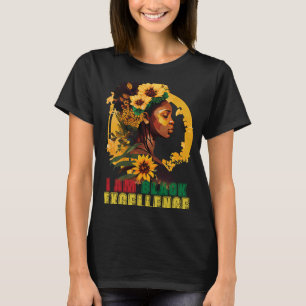 Camiseta Sou a Excelência negra Melanina Mulheres Negras Mê