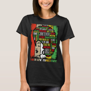 Camiseta Sou a Excelência negra Melanina Mulheres Negras Mê