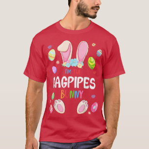 Camiseta Sou a Festa de Páscoa Coelhinha da Bagpipe.
