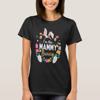 Camiseta Sou a Festa de Páscoa da Família Coelhinha da Mamm