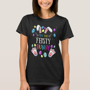 Camiseta Sou a Festa de Páscoa Familiar Coelhante