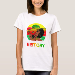 Camiseta Sou a História Negra América Africana