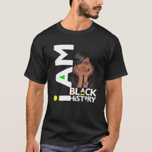Camiseta Sou a História Negra Michelle Obama International