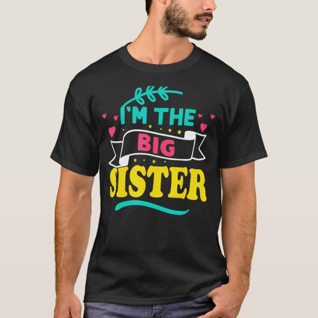Camiseta Sou a Irmã Grande (Frente)