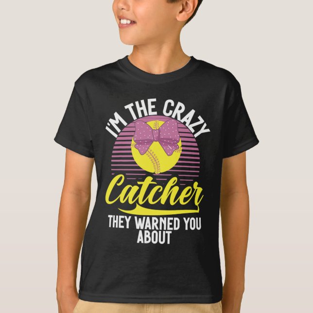 Camiseta Sou a Louca Apanhadora Sobre a Qual O Avisaram Sof (Frente)