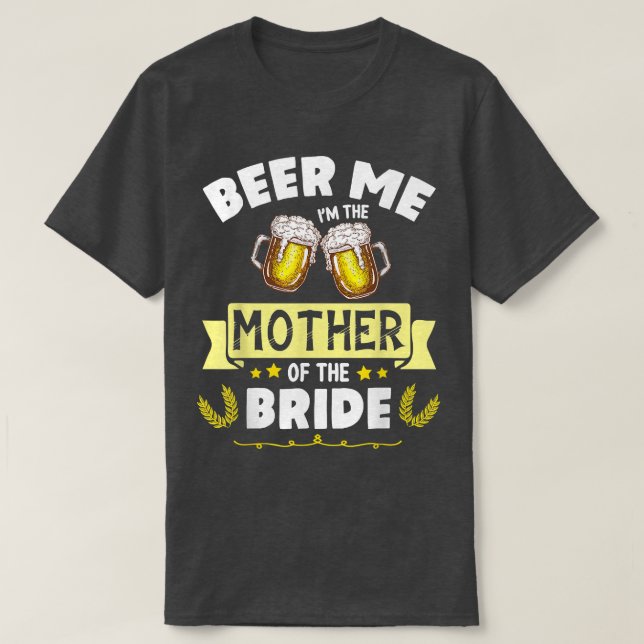 Camiseta Sou a mãe da noiva casada (Frente do Design)
