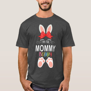 Camiseta Sou a Mamãe Coelhinha Correspondente Páscoa P