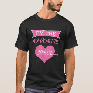 Camiseta Sou a melhor sobrinha favorita da sobrinha