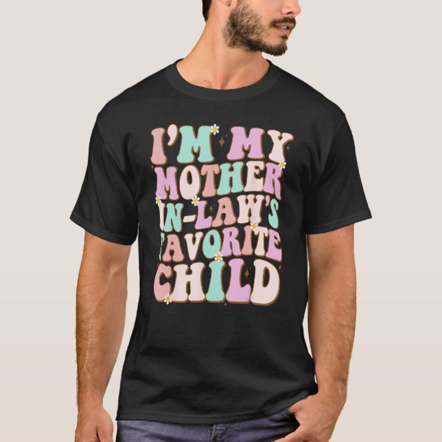 Camiseta Sou a minha mãe em Groov da Família de Crianças Fa (Frente)