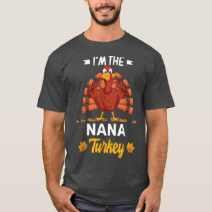 Camiseta Sou a Nana Turkey Happy Graças
