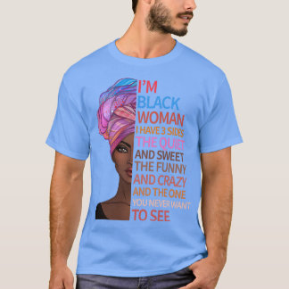 Camiseta Sou a negra do mês da mulher Melanin Black Girl