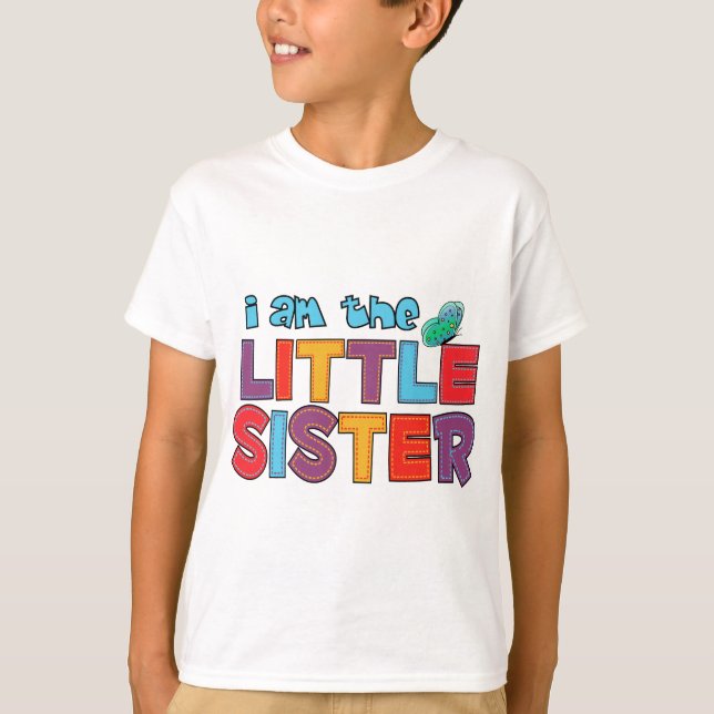 Camiseta Sou a Pequena Irmã Borboleta (Frente)