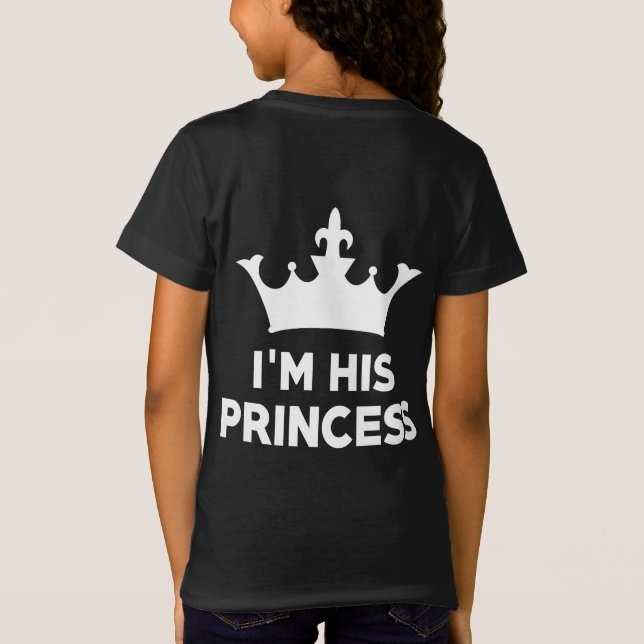 Camiseta Sou a Princesa dele (Verso)