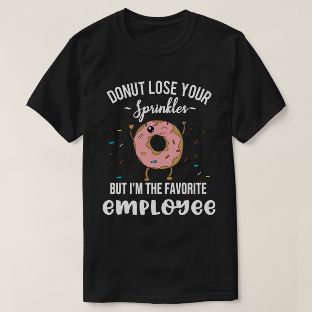 Camiseta Sou a Rosquinha Engraçada de Apreciação de Funcion (Frente do Design)