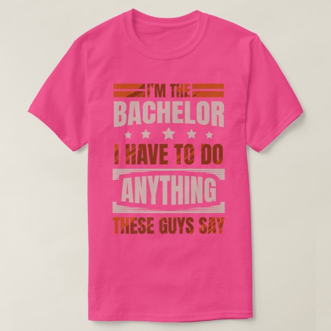 Camiseta Sou a solteiro de fazer qualquer coisa dessas cara (Frente do Design)