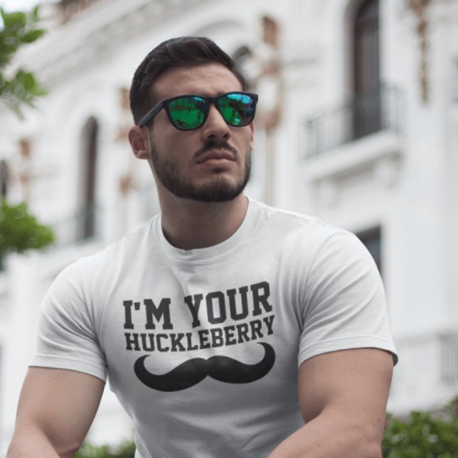 Camiseta SOU A SUA T-Shirts ENGRAÇADAS DE HOMENS. (Criador carregado)