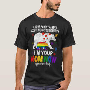 Camiseta Sou a tua mãe, agora ouve a mãe livre abraçar o Lg