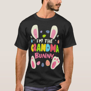 Camiseta Sou a vovó mãe coelhinha que combina com o gosto