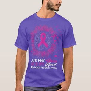 Camiseta Sou a voz dela. Ela é minha necessidade especial m