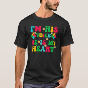 Camiseta Sou a voz dele, ele é a minha consciência de agita