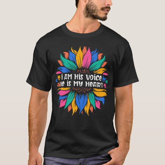 Camiseta Sou A Voz Dele Que É Meu Coração (Frente)