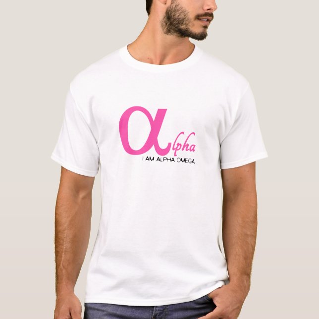 Camiseta Sou Alpha Omega (Frente)