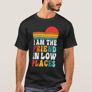 Camiseta Sou Amigo Em Baixo Lugares, Retro Vintage 1