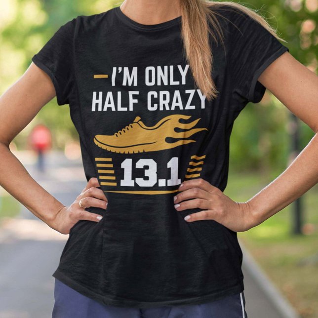 Camiseta Sou Apenas Meio Louco (Criador carregado)