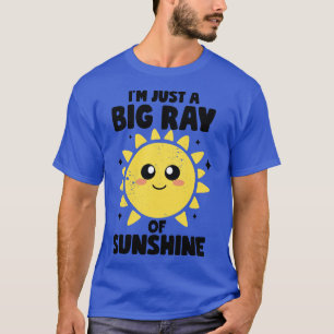 Camiseta Sou Apenas Um Grande Raio De Ironia Da Bondade Sun