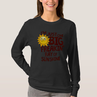 Camiseta Sou apenas um grande raio de sol.