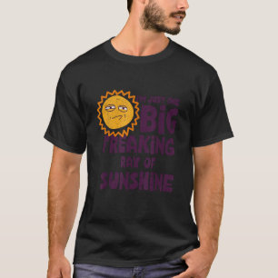 Camiseta Sou apenas um grande raio de sol, engraçado