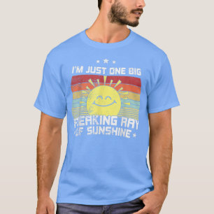Camiseta Sou apenas um grande raio de sol, Retro S