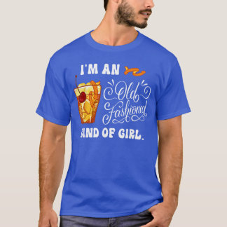 Camiseta Sou apenas uma garota antiquada tipo de roupa Appa